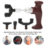 T Shape Deep Tissue Massage Tool Ergonomic Pain Relief Muscle Massage Gun Fo RHS