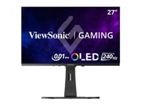 Viewsonic Xg272-2K-Oled, 68,6 Cm (27"), 2560 X 1440 Piksler, Quad Hd, Oled, 0,01 Ms, Sortering, Hvid