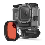 Ibroz Filtre rouge pour Caisson plongée d'origine Gopro Hero 8