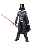 OWK - DARTH VADER WITH NON-LIGHT UP LIGHTSABER CHILD COSTUME Unisex Costumes NEW