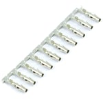 10 Female Molex Pins for PC Connectors Crimp pins for PC Power Supply Shakmods