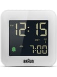 Braun BC08W-DCF digital radio controlled alarm clock