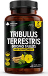 Tribulus Terrestris 6000mg High Strength 120 Tablets Enriched with Ashwagandha