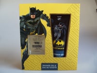 Gel Douche + Parfum DC Super Héros Batman Ensemble Cadeau pour Enfants Ab 6 Ans