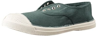 Bensimon Garçon Unisex Kinder Tennis Elly ENF Basket, Vert DE Gris, 25 EU