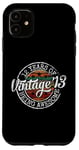 iPhone 11 Vintage 2013 Bday Stamp 12th Birthday Gifts 12 Year Old Case