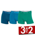 CR7 Cristiano Ronaldo Kalsonger 3P Bamboo Trunks Blå X-Large Herr