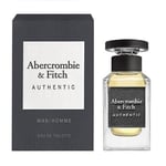 ABERCROMBIE & FITCH AUTHENTIC POUR HOMME SPRAY BRAND NEW WITH DAMAGED BOXED