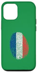 Coque pour iPhone 12/12 Pro France C'est dans mon ADN France empreinte digitale