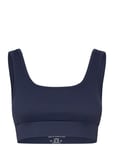 Drop Of Mindfulness Square Neck Bra Marinblå