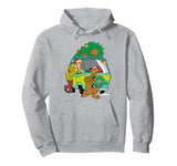 Christmas Scooby Doo Tree on Mystery Machine Shaggy Pullover Hoodie