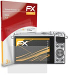 atFoliX 3x Film Protection d'écran pour Nikon 1 J5 mat&antichoc