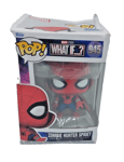 Funko Pop! TV: What If...?  Zombie Hunter Spidey Vinyl Figure Damaged Box.  S43B