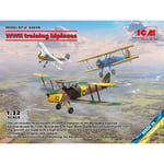 [FR] ICM 1/32 WWII training biplanes (Bucker Bu 131D, DH.82A Tiger Moth, Stearma