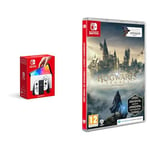 Nintendo Console Switch (modèle OLED) blanche + Hogwarts Legacy : L'Héritage de Poudlard - Edition Exclusive Amazon