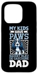 Coque pour iPhone 15 Pro Basset bleu de Gascogne Papa