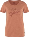 Fjällräven Women's Sunrise T-shirt Rowan Red-Melange, XS