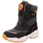 Superfit Jungen CULUSUK 2.0 warm gefütterte Gore-Tex Stiefel, SCHWARZ/ORANGE 0000