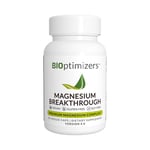 BiOptimizers Magnesium Breakthrough Supplement 4.0 | Has 7 Forms of Magnesium: Glycinate, Malate, Citrate, and More | Natural Sleep and Brain Supplement | 30 Capsules