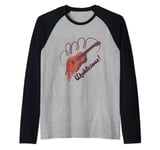 Ukulelicious Music Teacher Ukulele Player Raglan Baseball Tee