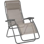 Lafuma Mobilier Fauteuil Relax, Pliable Et Reglable, Systeme Lacets, Rsxa, Texplast, Couleur Chataigne, Lfm2045-9147