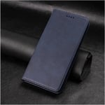 MZ Bleu X00TD-Coque de luxe en cuir pour Asus Zenfone, étui pour