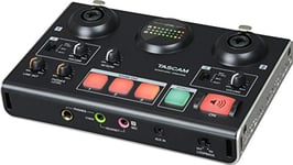 Tascam MiNiSTUDIO Creator US-42B – Interface audio USB pour streaming, podcasting, localisation personnelle, jeux en direct et audio avec 2 entrées / 2 sorties, 24 bits/96 kHz