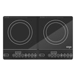 SOGA Cooktop Portable Induction LED Electric Double Duo Hot Plate Burners Cooktop Stove - cooktops - ElectricCooktopDouble