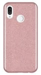 Mobilskal Huawei Y6S / Y6 2019 Glitter Rosa 