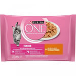 PURINA One junior chicken and carrots - wet food for kittens 4x85g