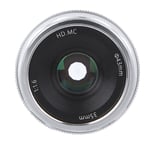 35mm F1.6 Mirrorless Camera Lens M4/3 Mount For E M5 E M5II E M10 E M10I