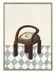 The Poster Club Tpc X Isabelle Vandeplassche - Chair With Fruit Multi/patterned