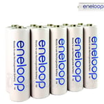 10 x Panasonic Eneloop AA batteries 2000mAh Rechargeable Ni-MH BK-3MCCE LR06