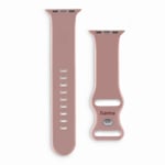 Hama smartwatch strap for Apple Watch 42/44/45/49mm (watch, silicone wristband, interchangeable) pink