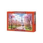 CASTORLAND Pussel 1000 element Romantic Walk In Paris Romantic Walk In Paris 68x47cm