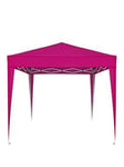 Everyday Large Pop Up Gazebo 2.5M X 2.5M - Pink - Sturdy Metal Frame With Carry Bag