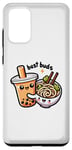 Coque pour Galaxy S20+ Best Buds T-shirt mignon Bubble Tea T-shirt mignon Ramen Boba