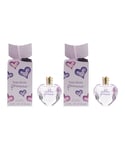 Vera Wang Womens Princess Eau de Toilette 30ml Spray For Her X 2 - One Size