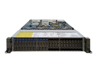 Gigabyte R282-Z97 (Rev. A00) - Server - Kan Monteras I Rack - 2U - 1-Vägs - Ingen Cpu Upp Till - Ram 0 Gb - Sata/Sas/Nvme - Hot-Swap 2.5" Vik/Vikar - Ingen Hdd - Ast2600 - Gigabit Ethernet - Inget Os - Skärm: Ingen