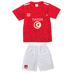 Ensemble Short Et Maillot De Foot Tunisie Enfant