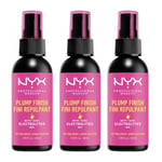 NYX Professional Makeup Plump Finish Setting Spray Set