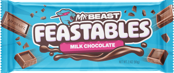 MrBeast Feastables Milk Chocolate Bar 60g