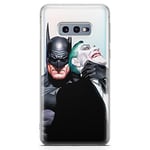 ERT GROUP mobile phone case for Samsung S10e original and officially Licensed DC pattern Batman & Joker 001 optimally adapted to the shape of the mobile phone, partially transparent