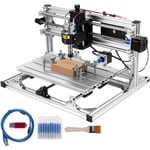 Vevor - Kit De Routeur Avec Graveur Laser cnc 300 x 180 mm, diy Kit De Gravure 3 Axes, Fraiseuse de Controle Tableau de controle grbl, Gravure au