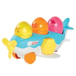 Toomies TOMY Hide and Squeak 2 in 1 Load and Go Plane Baby Toy, Baby Push Alo...