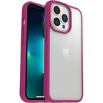 OtterBox iPhone 13 Pro (ONLY) Prefix Series Case - PARTY PINK, ultra-thin, pocket-friendly, raised edges protect camera & screen, wireless charging compatible