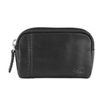 camel active Portefeuille Bilbao pour homme, Noir, 12,0 x 3,0 x 8,0, Sac bandoulière