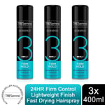 TRESemme 24 Hour Frizz Control Hair Spray, Firm Hold, 3 Pack, 400ml