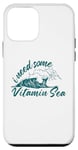 Coque pour iPhone 12 mini I Need Some Vitamin Sea Beach Surf