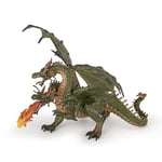 Papo 36019 Deux Têtes Dragon 20 CM Légendes Et Conte de Fées